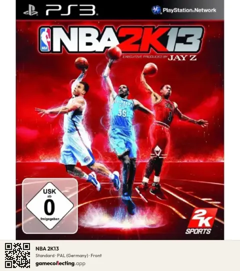 NBA 2K13 PlayStation 3, Germany box front