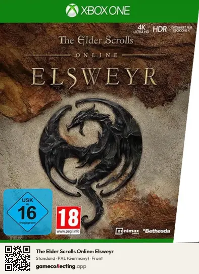 The Elder Scrolls Online: Elsweyr Xbox One, Germany box front