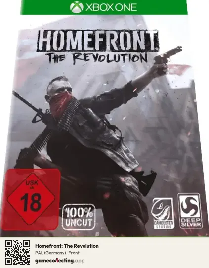 Homefront: The Revolution Xbox One, Germany box front
