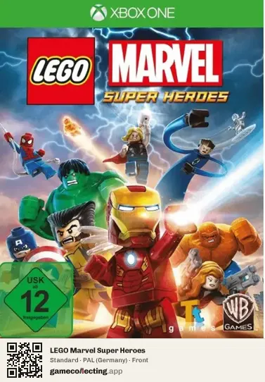 LEGO Marvel Super Heroes Xbox One, Germany box front