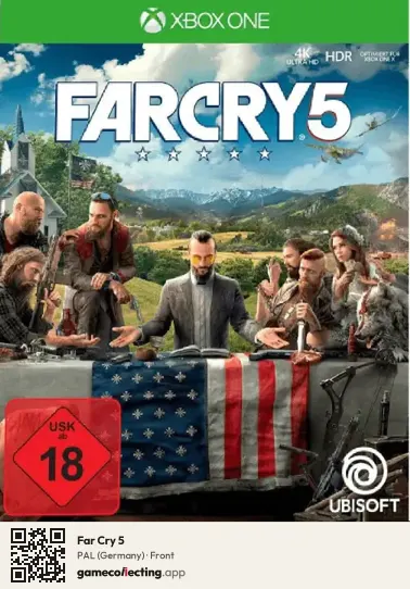 Far Cry 5 Xbox One, Germany box front