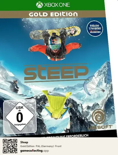 Steep Xbox One, Germany box front