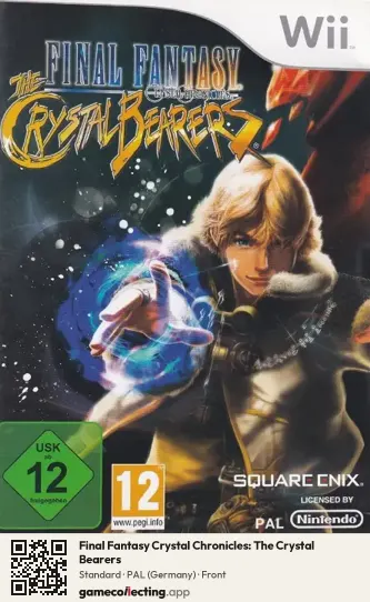 Final Fantasy Crystal Chronicles: The Crystal Bearers Nintendo Wii, Germany box front