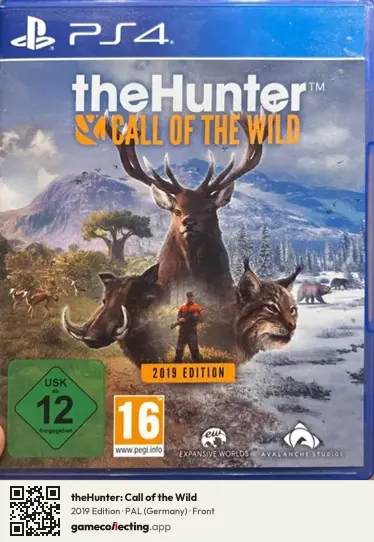 theHunter: Call of the Wild PlayStation 4, Germany box front