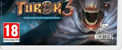 Turok Trilogy Bundle, the PEGI square on its front