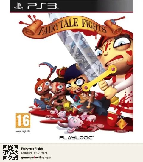Fairytale Fights PlayStation 3, PAL box front