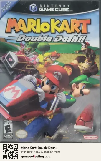 Mario Kart: Double Dash!! Nintendo GameCube, Canada box front