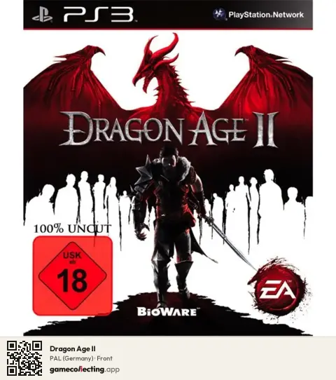 Dragon Age II PlayStation 3, Germany box front