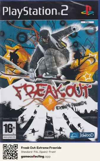 Freak Out: Extreme Freeride PlayStation 2, Spain box front
