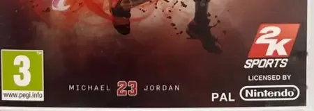 NBA 2K12, the PEGI square on its front