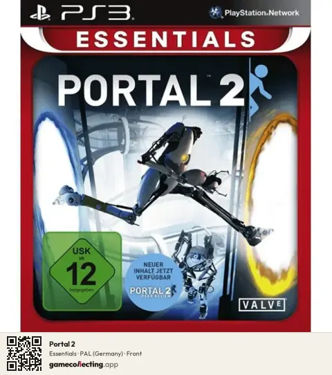 Portal 2 PlayStation 3, Germany box front
