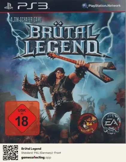 Brütal Legend PlayStation 3, Germany box front
