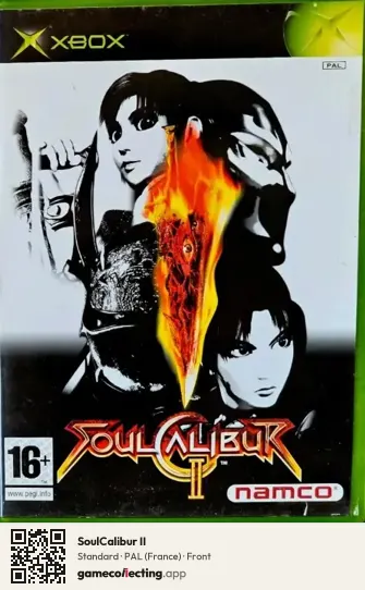 SoulCalibur II Xbox, France box front