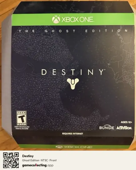 Destiny Xbox One, NTSC box front
