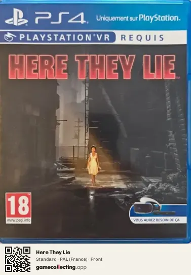 Here They Lie PlayStation 4, France box front