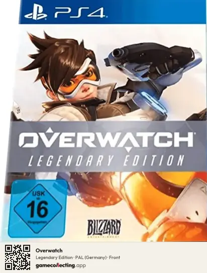 Overwatch PlayStation 4, Germany box front