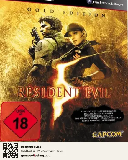 Resident Evil 5 PlayStation 3, Germany box front
