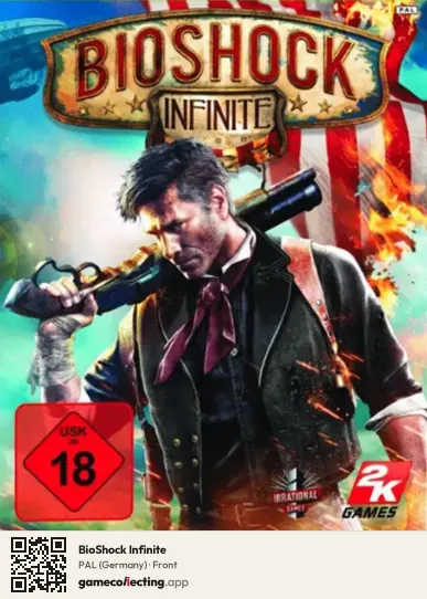 BioShock Infinite Xbox 360, Germany box front