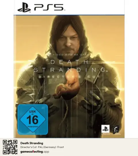 Death Stranding PlayStation 5, Germany box front