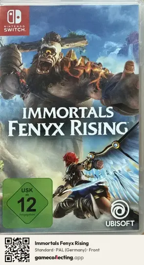 Immortals Fenyx Rising Nintendo Switch, Germany box front