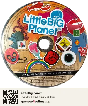 LittleBigPlanet PlayStation 3, PAL disc
