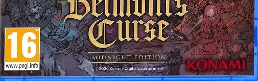 Castlevania: Belmont's Curse, the PEGI square on its front