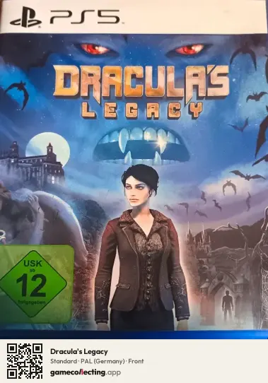 Dracula's Legacy PlayStation 5, Germany box front