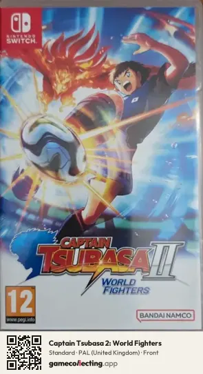 Captain Tsubasa 2: World Fighters Nintendo Switch, United Kingdom box front