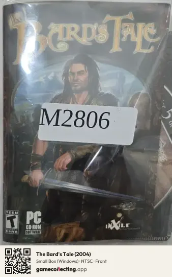 The Bard's Tale (2004) Computer, NTSC box front