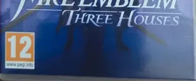 Fire Emblem: Three Houses, the PEGI square on its front