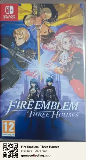 Fire Emblem: Three Houses Nintendo Switch, PAL box front