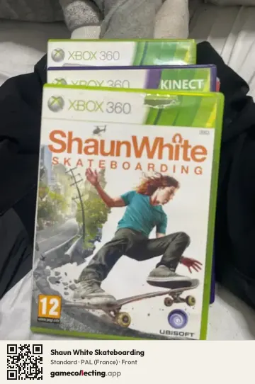Shaun White Skateboarding Xbox 360, France box front