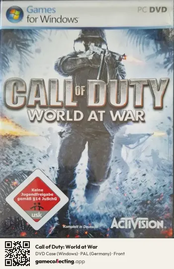 Call of Duty: World at War Computer, Germany box front