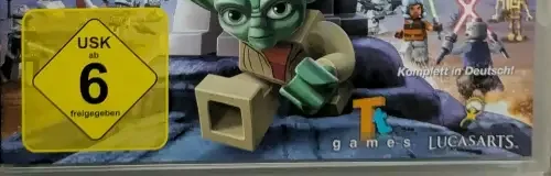LEGO Star Wars III: The Clone Wars, the USK square on its front