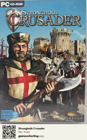 Stronghold: Crusader Computer, PAL box front