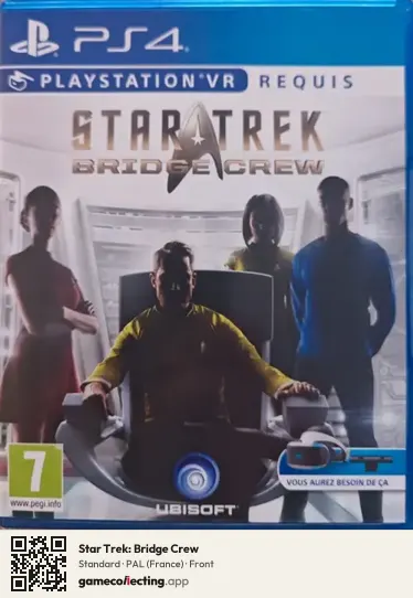 Star Trek: Bridge Crew PlayStation 4, France box front