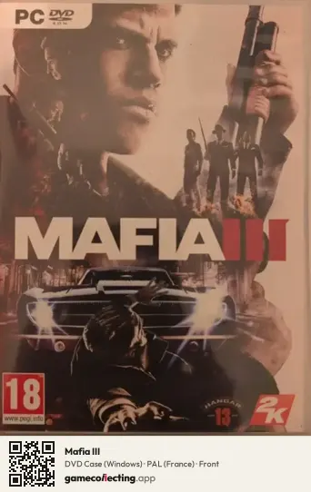 Mafia III Computer, France box front