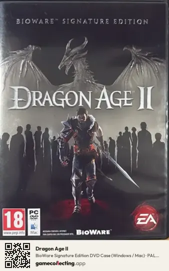 Dragon Age II Computer, PAL box front