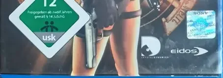 Tomb Raider: Anniversary, the USK square on its front