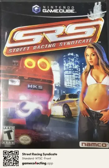 Street Racing Syndicate Nintendo GameCube, NTSC box front