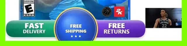 NBA 2K27, the ESRB box on its front