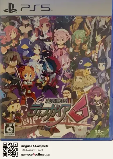 Disgaea 6 Complete PlayStation 5, Japan box front