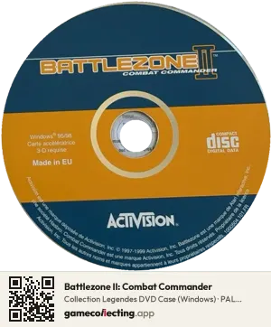 Battlezone II: Combat Commander Computer, PAL disc