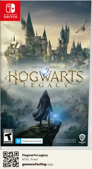 Hogwarts Legacy Nintendo Switch, NTSC box front