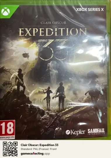 Clair Obscur: Expedition 33 Xbox Series X, France box front