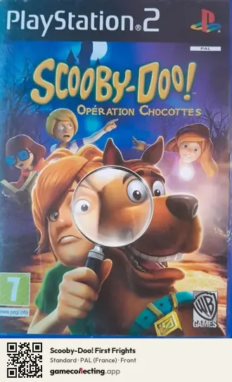 Scooby-Doo! First Frights PlayStation 2, France box front