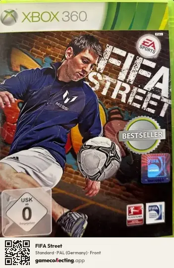 FIFA Street Xbox 360, Germany box front