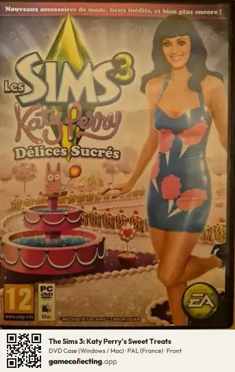 The Sims 3: Katy Perry's Sweet Treats Computer, France box front