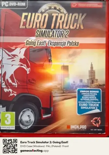 Euro Truck Simulator 2: Going East! Computer, Poland box front