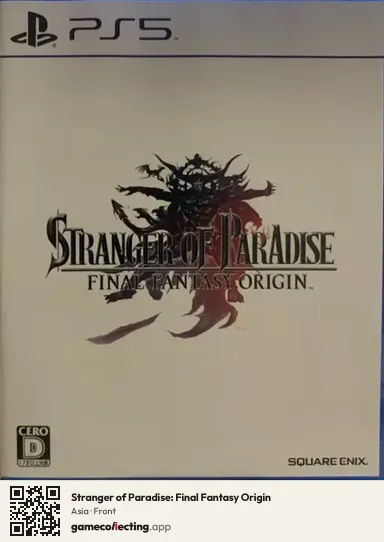 Stranger of Paradise: Final Fantasy Origin PlayStation 5, Asia box front